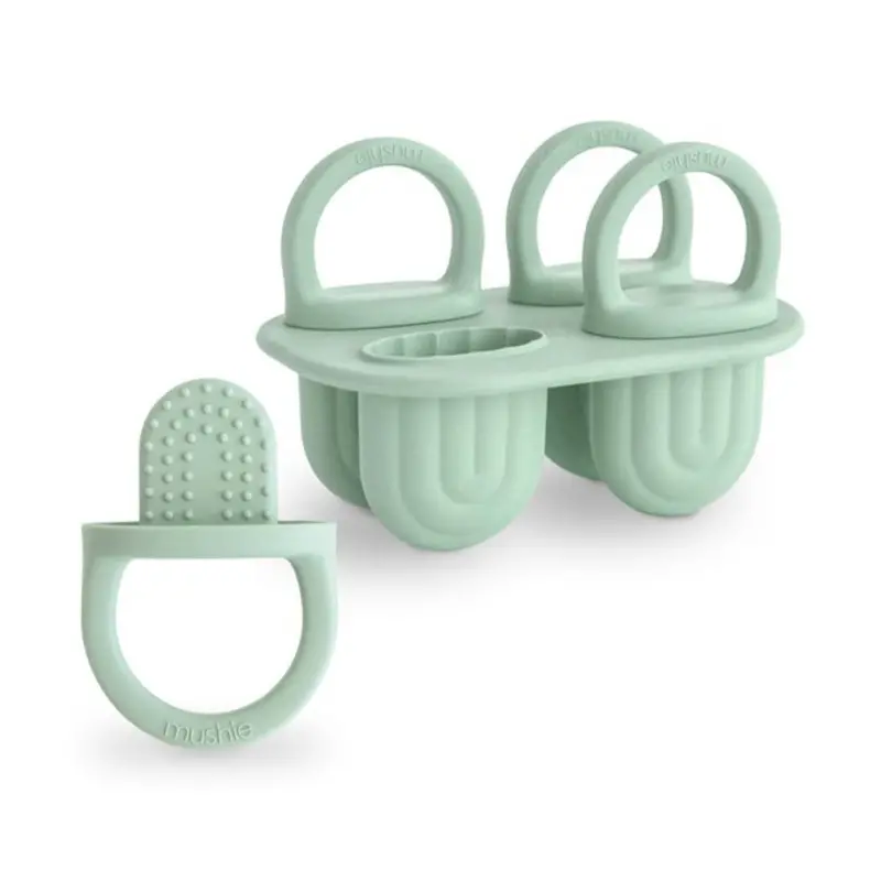 Mushie Cambridge Blue Toddler Ice Pop Tray 1