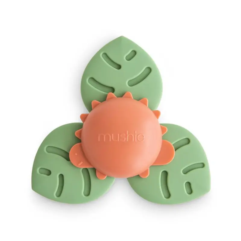Mushie Dino Suction Spinner Toy 1