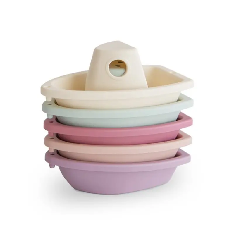 Mushie Petal Bath Boats 1