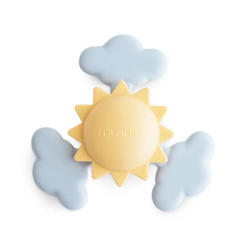 Mushie Sunshine Suction Spinner Toy 1