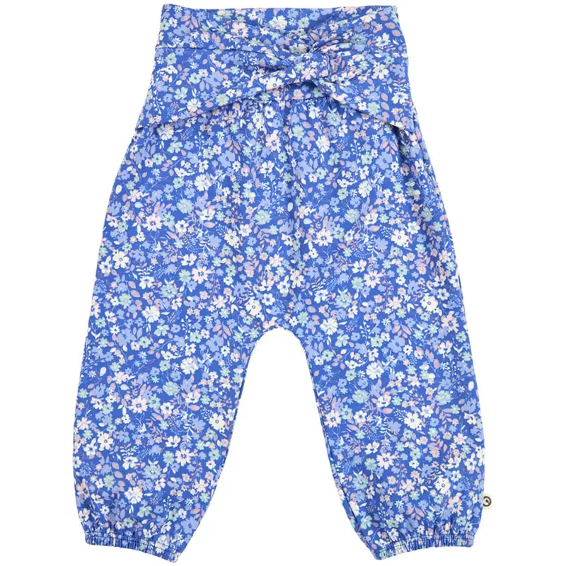 Müsli Azure Blue/ Nectar/ Tofu Primrose Knot Pants Baby 1