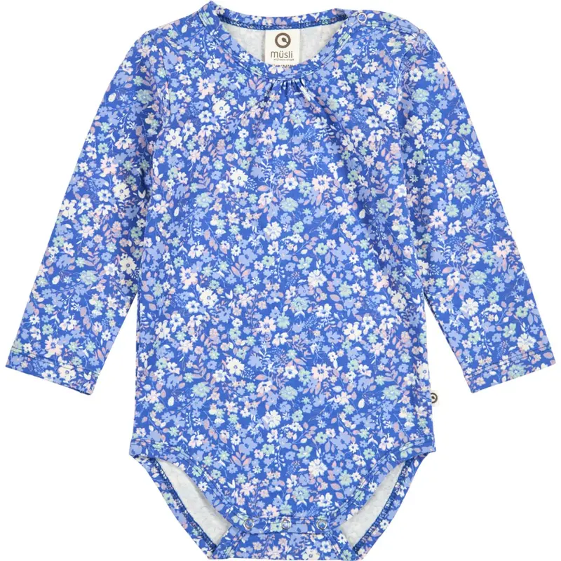Müsli Azure Blue/ Nectar/ Tofu Primrose L/S Body 1