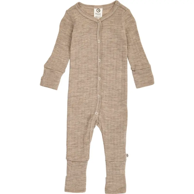 Müsli Balsam Melange Woolly Rib Bodysuit 1