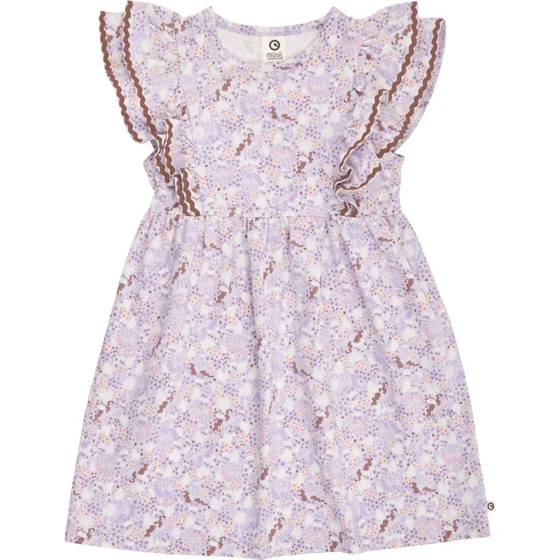 Müsli Bloom/ Tofu/ Pecan Prairie Ruffle S/S Dress 1