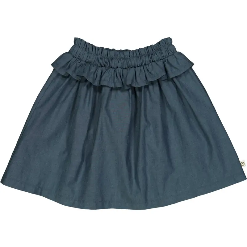Müsli Chambray Chambray Frill Skirt 1