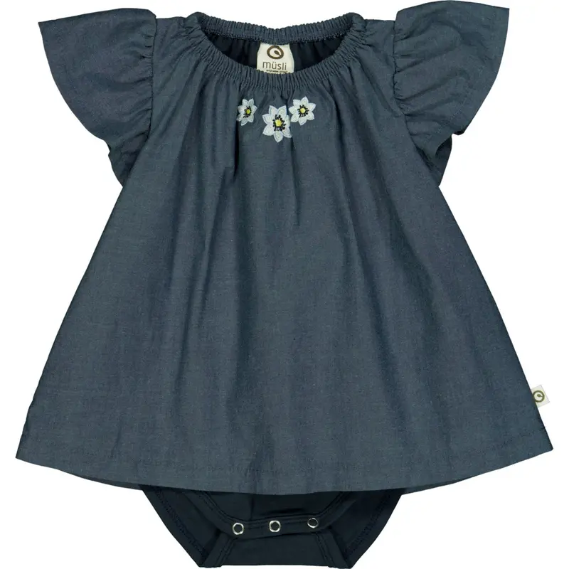 Müsli Chambray Daisy Dress Body 1