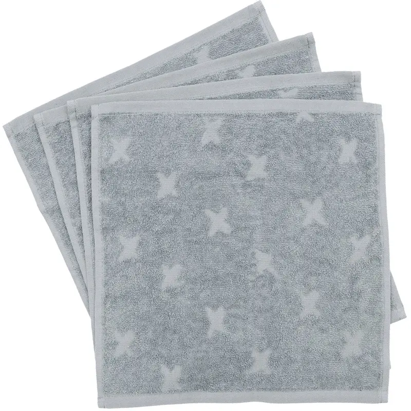 Müsli Jasmin Blue Washcloth 4-Pack 2