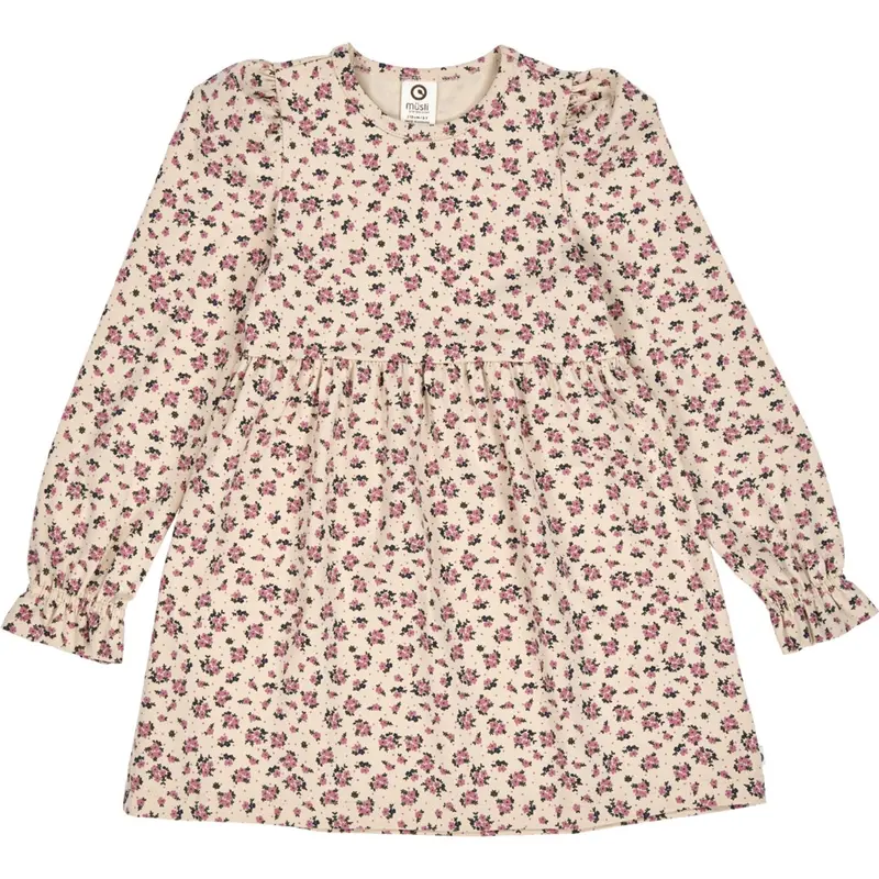 Müsli Oak/ Nostalgia Rose/ Deep Green Zinna L/S Dress 1