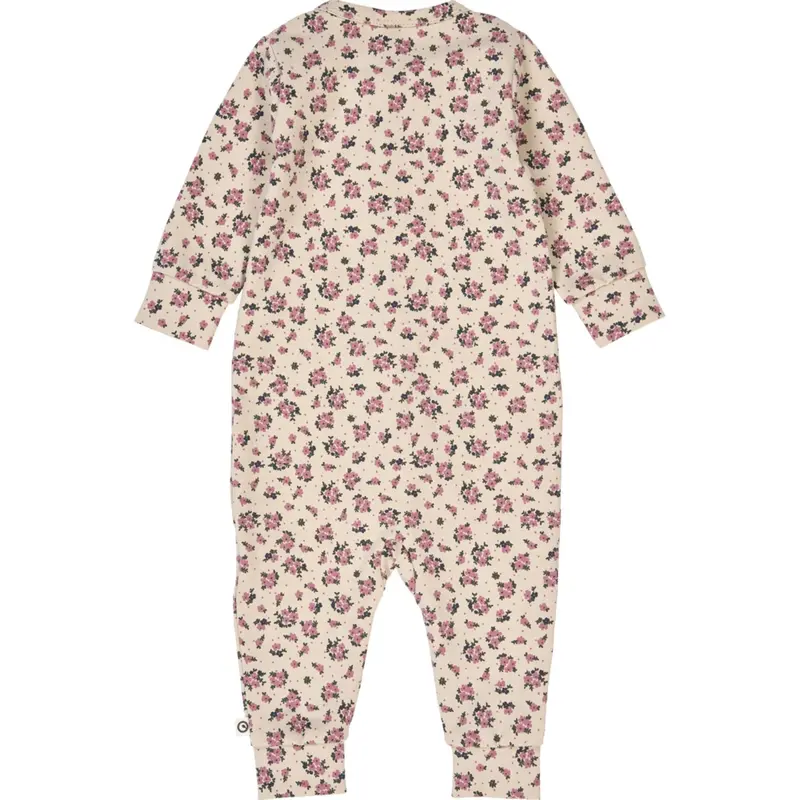 Müsli Oak/ Nostalgia Rose/ Deep Green Zinna Zip Bodysuit 2