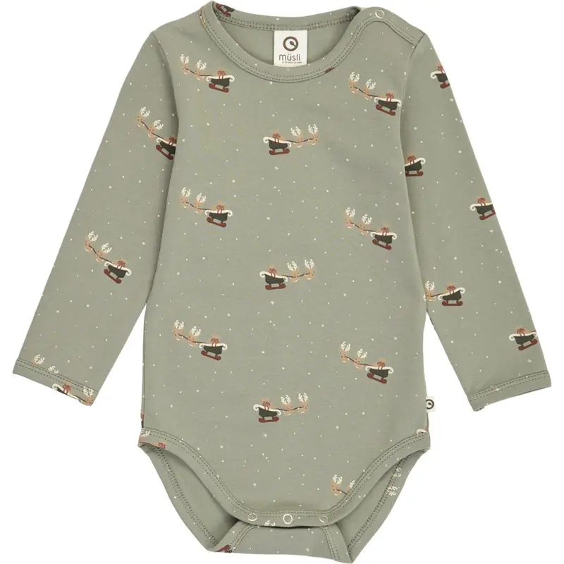 Müsli Shadow/ Deep Green/ Balsam Cream Christmas L/S Body 1