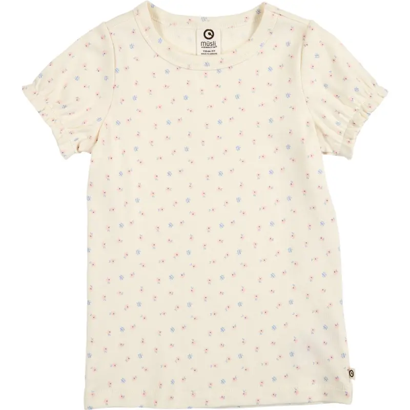 Müsli Tofu/ Nectar/ Shell Blue Spring Puff S/S T 1