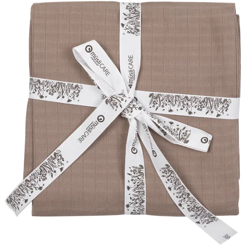 Müsli Walnut Solid Muslin Wrap 1