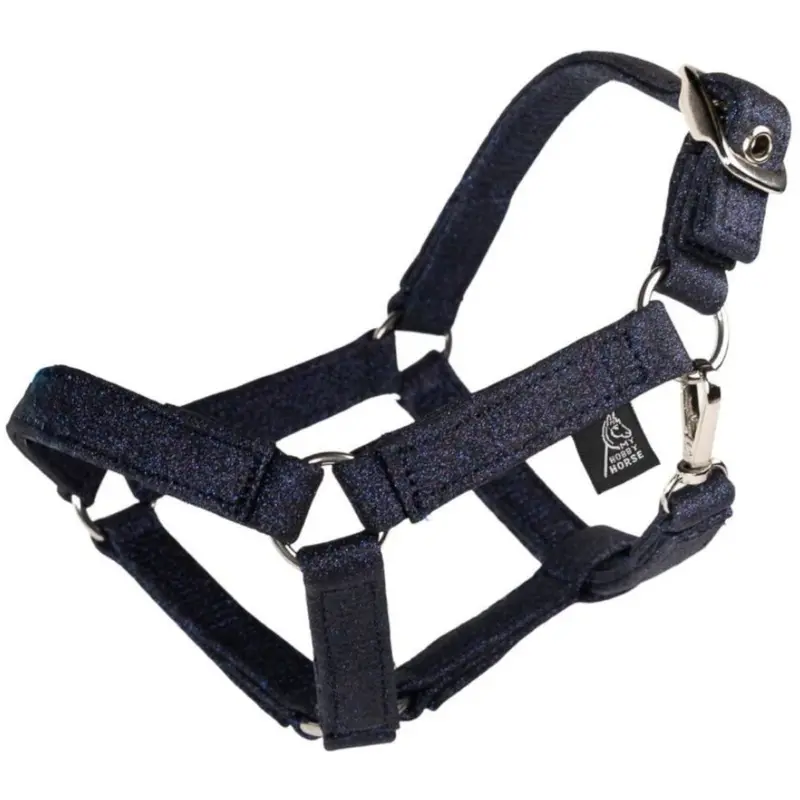 My Hobby Horse Navy Glitter Halter For Hobby Horse 1