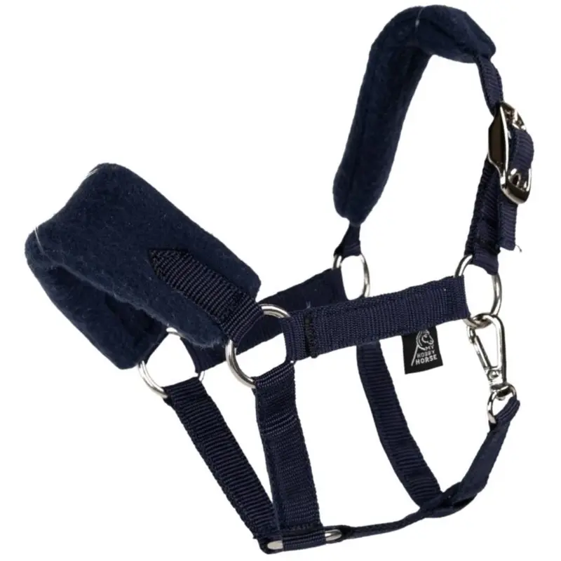 My Hobby Horse Navy Halter For Hobby Horse, Fleece 1