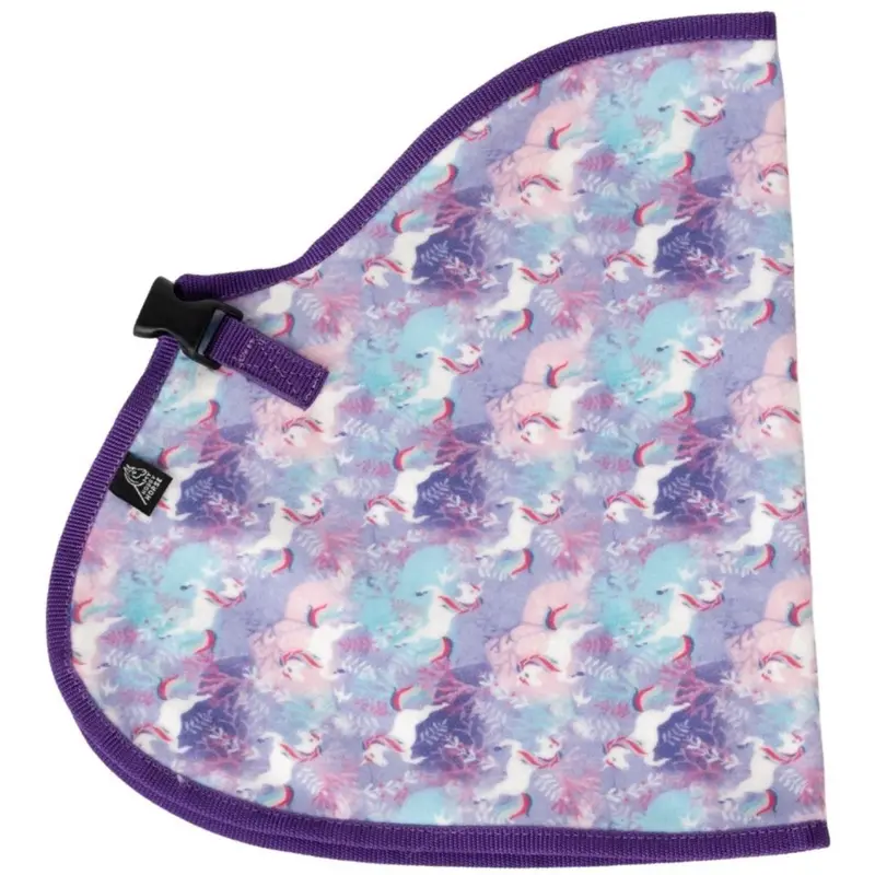 My Hobby Horse Purple Fleece Rug, Unicorn 1