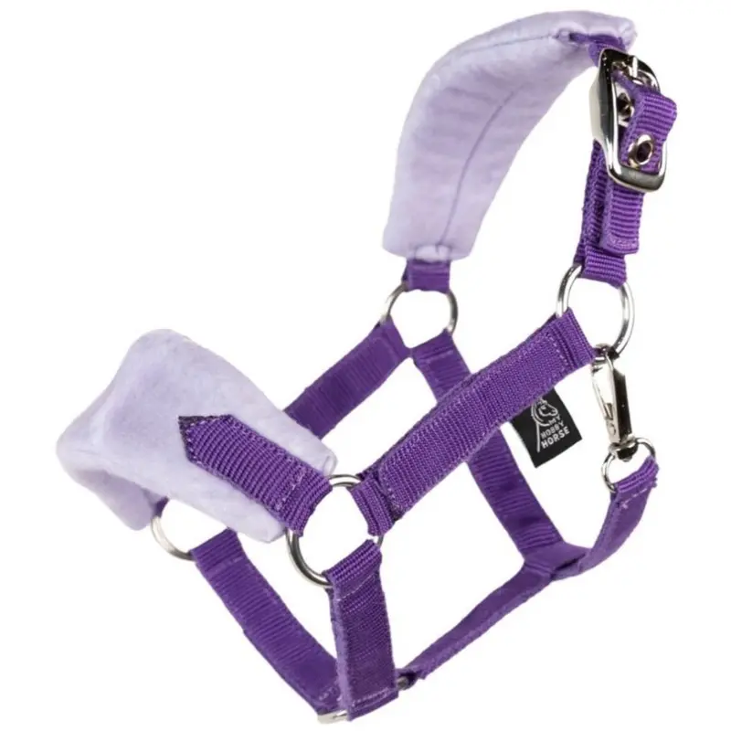My Hobby Horse Purple Halter For Hobby Horse, Fleece 1