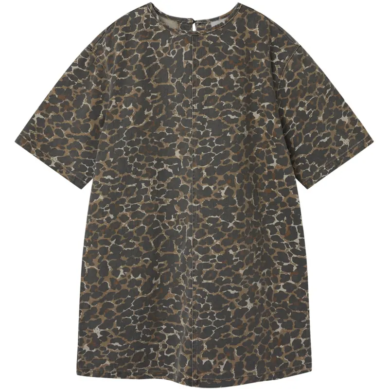 Name It Affogat Leo Washed Down Nkfleo Twill Dress 4002-Td T 1
