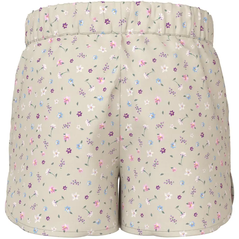Name It Almond Milk Cute Flowers Nkfvinaya Shorts Ffff Noos 2