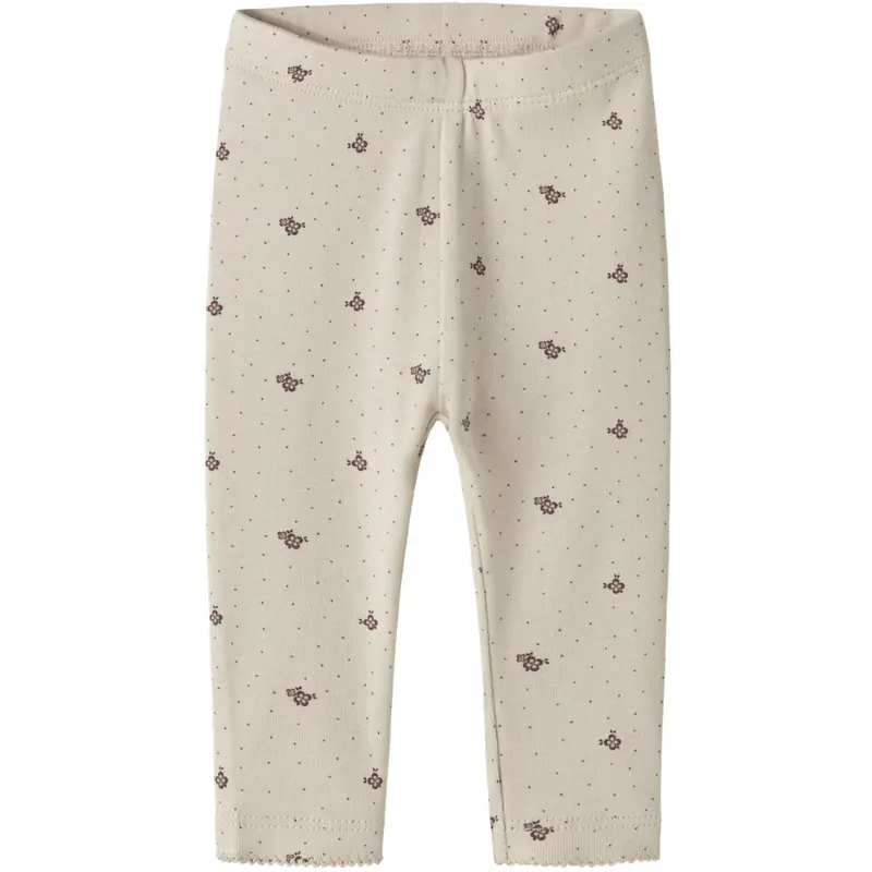 Name It Almond Milk Nbfhitta Leggings 1
