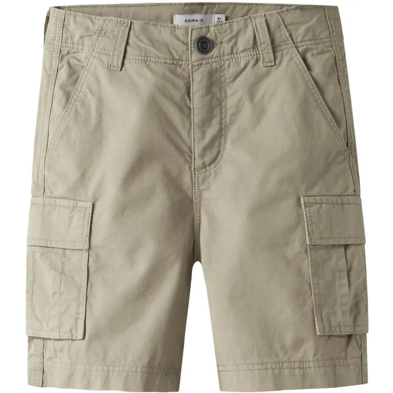 Name It Aluminium Nkmryan Straight Cargo Shorts 1060-Dn Tb 1
