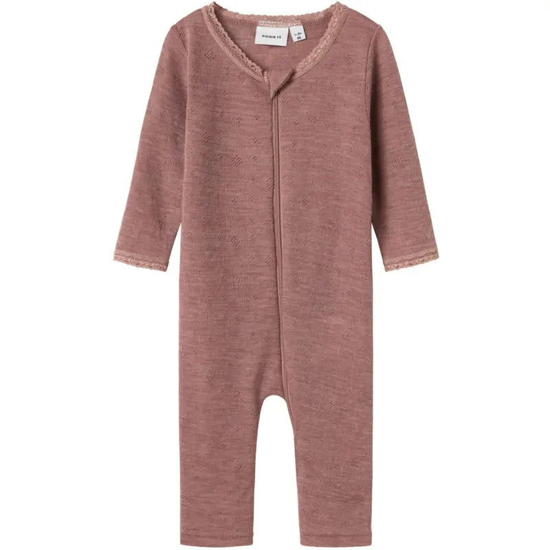 Name It Antler Nbfwang Wool Needle Nightsuit Solid 1