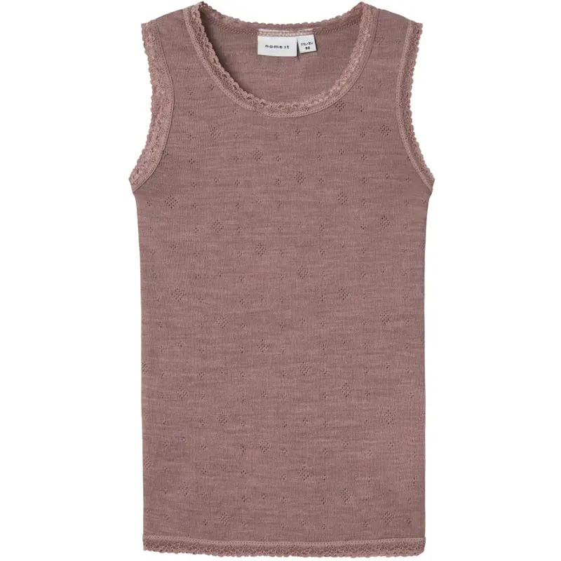 Name It Antler Nmfwang Wool Needle Tank Top 1