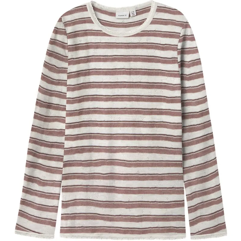 Name It Antler Snow White Nkfwang Wool Needle Ls Top 1