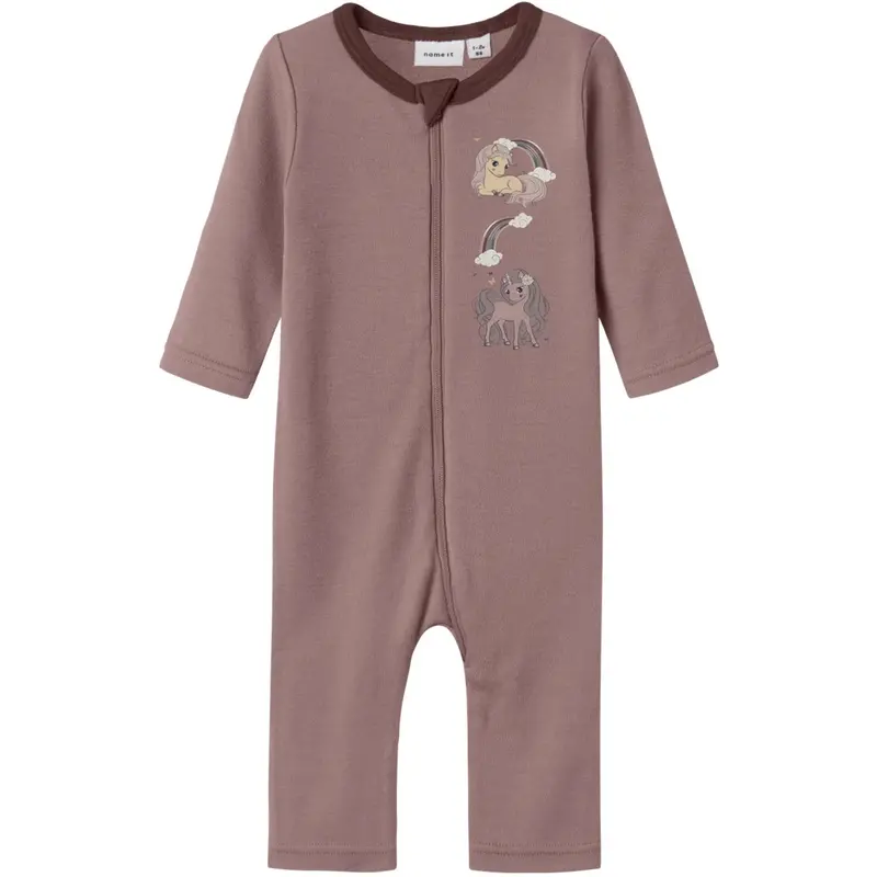 Name It Antler Unicorn Nbfwillit Wool Ls Suit 1