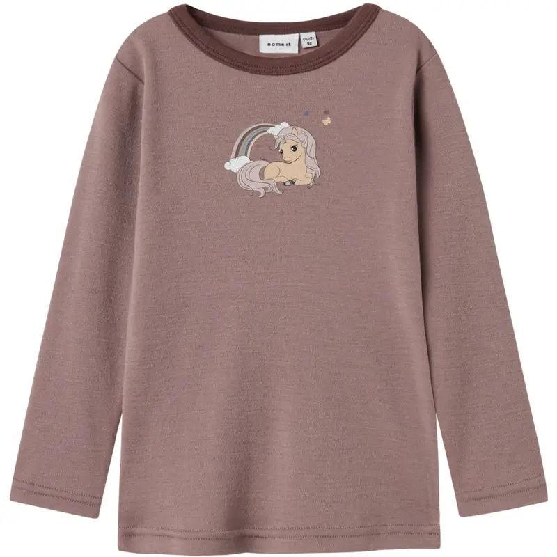 Name It Antler Unicorn Nmfwillit Wool Ls Top 1