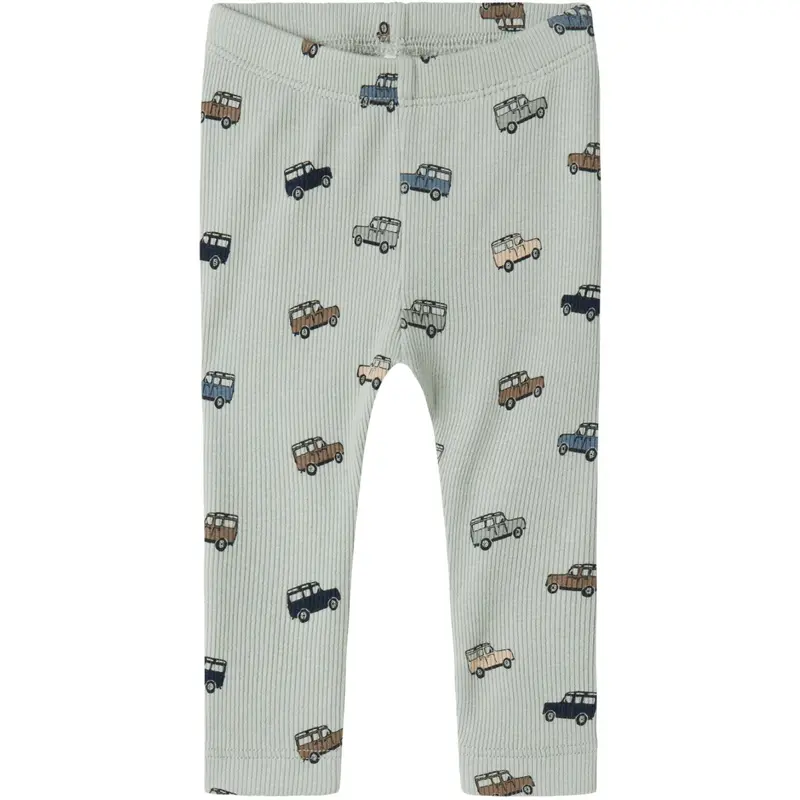 Name It Aqua Gray Hukab Long Johns 1
