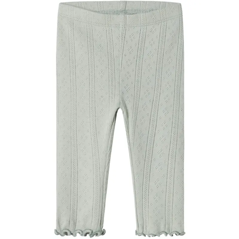 Name It Aqua Gray Jsilke Leggings 1