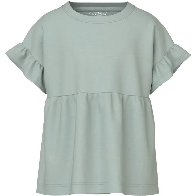 Name It Aqua Gray Vavina Top 1