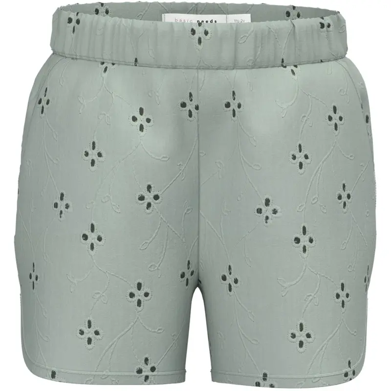 Name It Aqua Gray Violeta Shorts 1