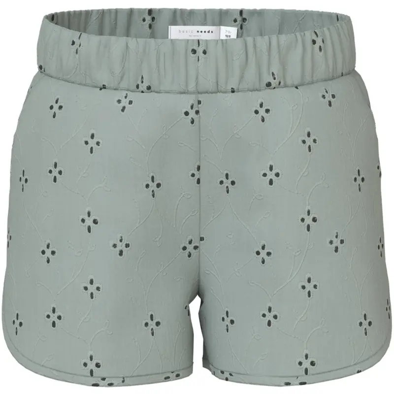 Name It Aqua Gray Violeta Shorts 1