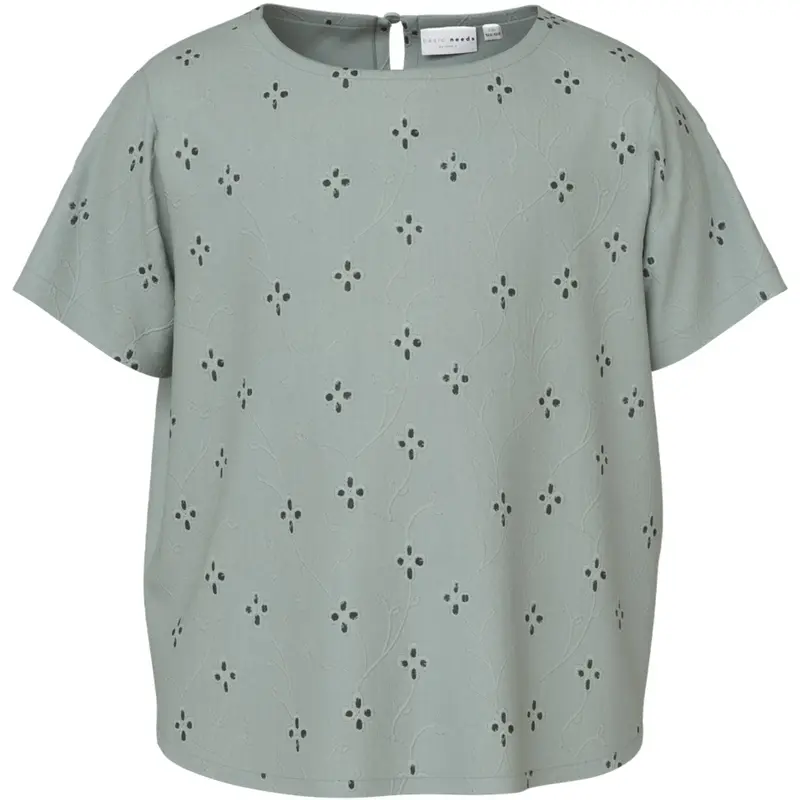 Name It Aqua Gray Violeta T-Shirt 1