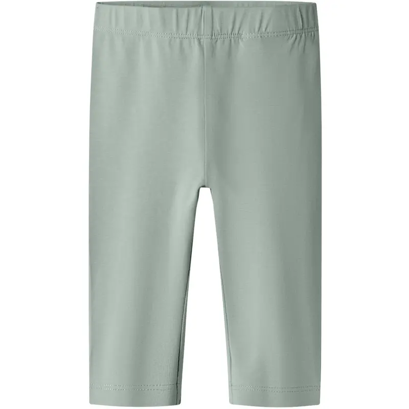 Name It Aqua Gray Vivian Capri Leggings 1