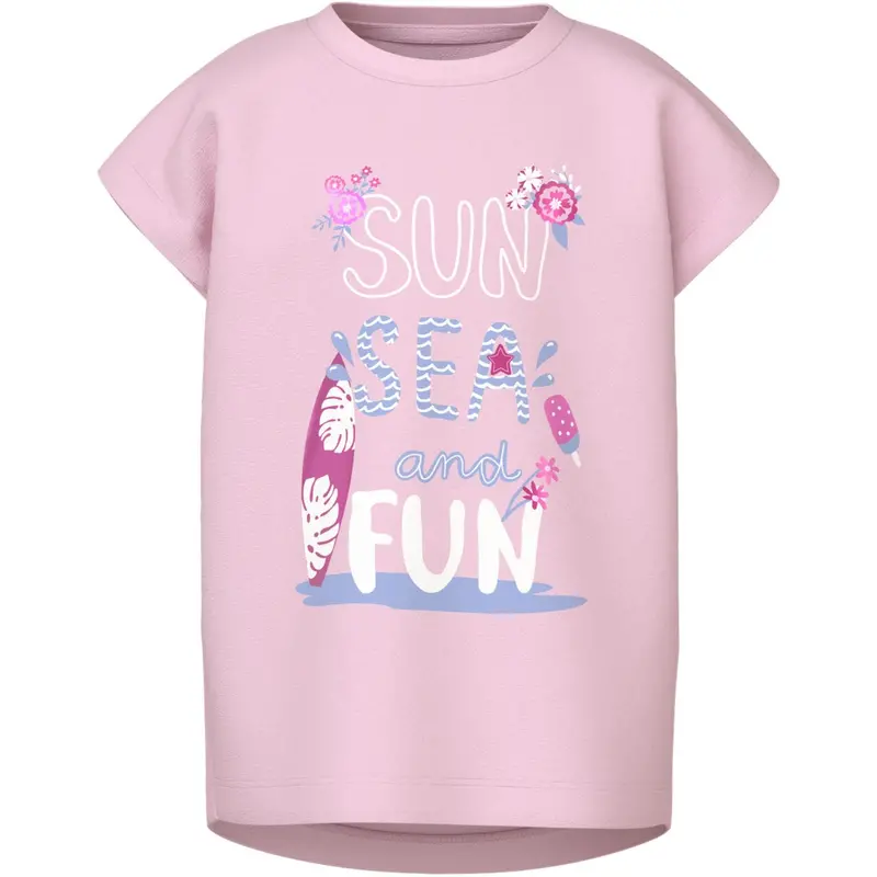 Name It Ballerina Sun Sea Fun Violet Capsl T-Shirt 1