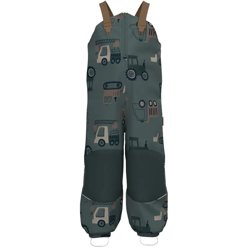 Name It Balsam Green Machines Nmmalfa08 Softshell Bib Pants Aop Fo 1