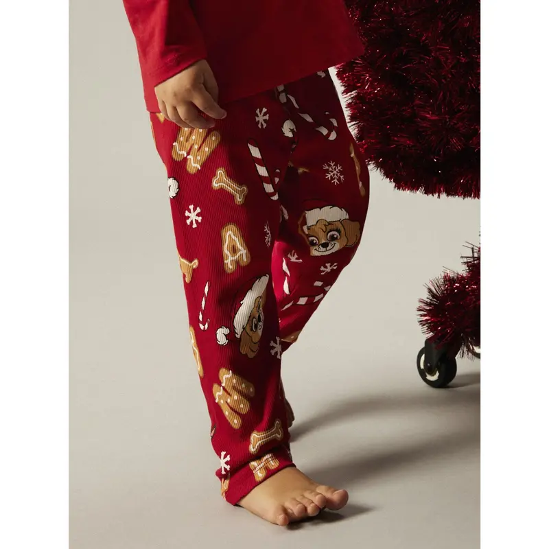 Name It Barbados Cherry Nmfsarba Paw Ls Nightset Cplg 3
