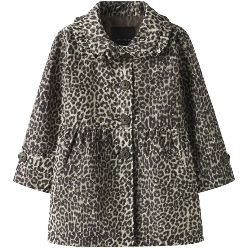 Name It Birch Nmfmadelin Trench Coat Aop 1