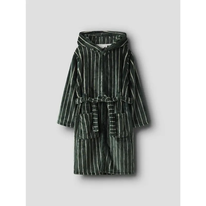 Name It Bistro Green Nkmracer Morning Robe 4
