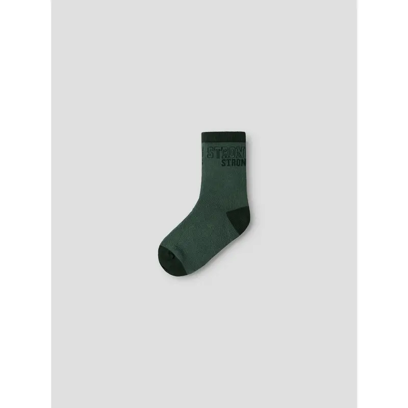 Name It Bistro Green Nmmsirius 3P Socks 2