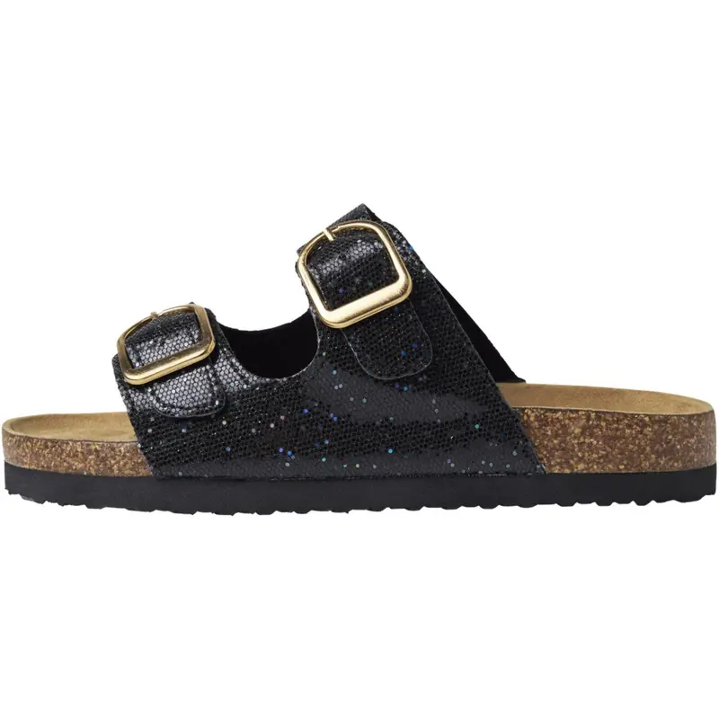 Name It Black Glitter Nkfflora Sandal 1