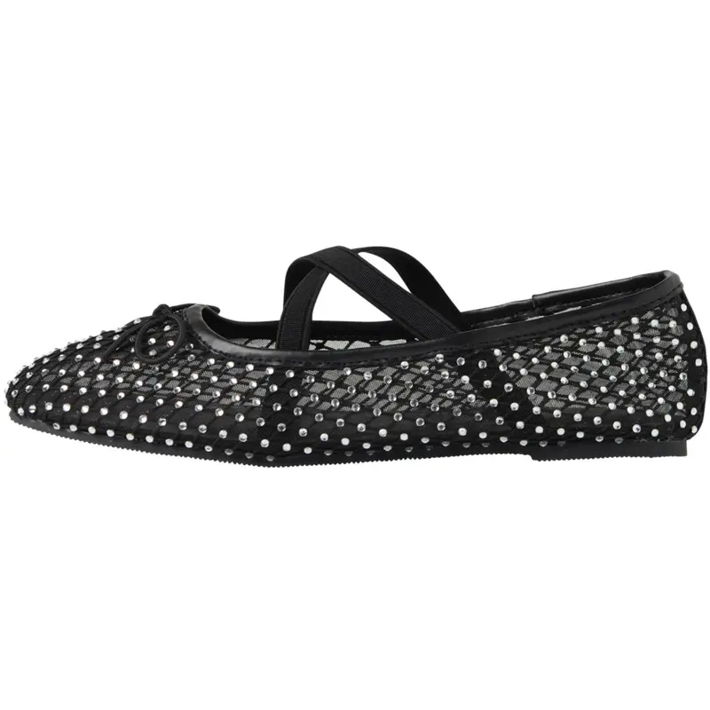 Name It Black Kalua Ballerina Shoe 1