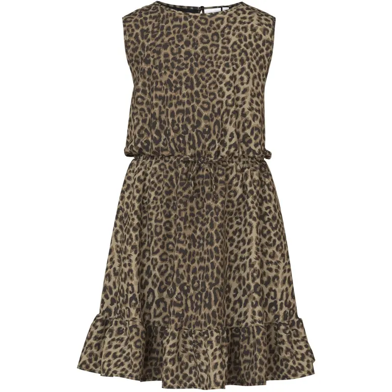 Name It Black Leopard Aop Vinaya Spencer Dress 1