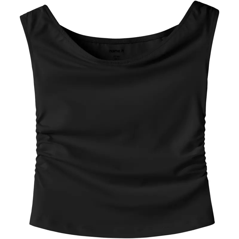 Name It Black Nkfhelgu Slim Sh Tank Top 1