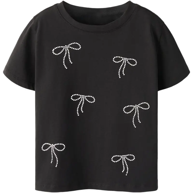 Name It Black Nkfluelle Ss Nreg Top 1