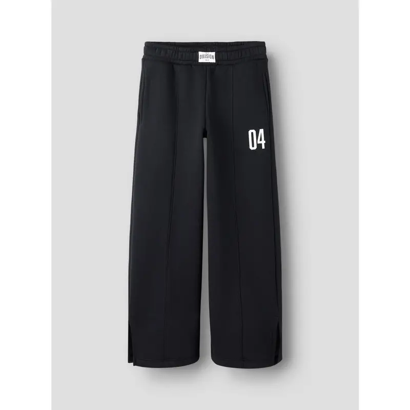 Name It Black Nkfodika Nreg Wide Swe Pants Bru Bf 3