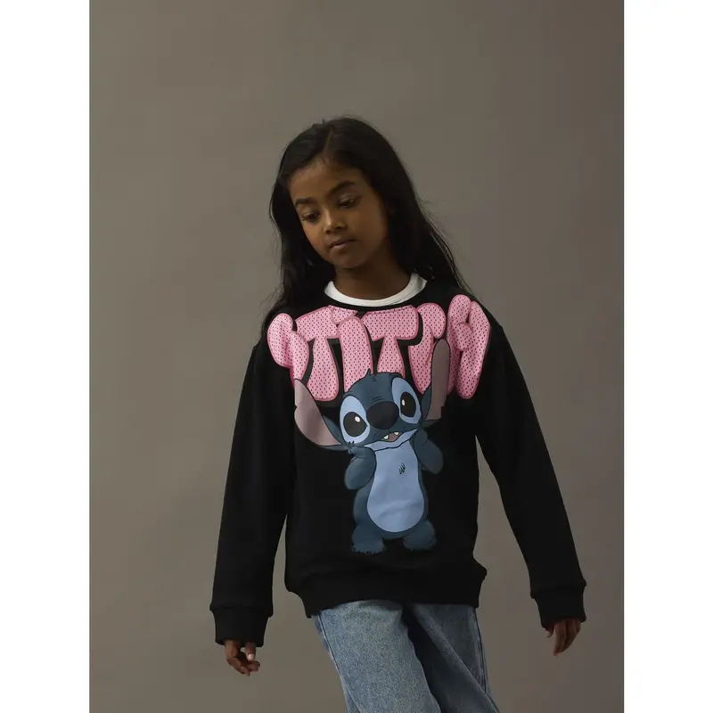 Name It Black Nkfodimi Stitch Rlx Sweat Bru Wdi 3