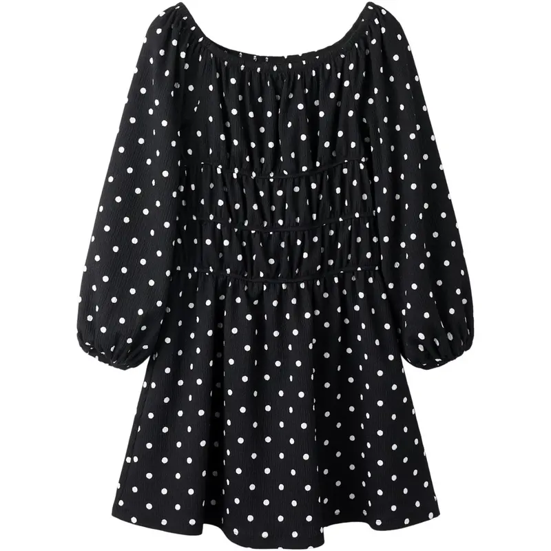 Name It Black Nkfrachel Ls Dress 1